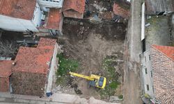 Temel kazısı sırasında tarihi kalıntılara rastlandı