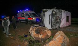 Diyarbakır'da minibüs kazası: 16 kişi yaralandı!