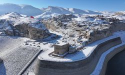 Hasankeyf beyaza büründü