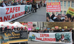 Gaziantep, 'sözde ateşkes' için meydanlara akın etti!