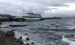 Deniz ulaşımına olumsuz hava engeli