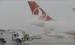 Hava şartları nedeniyle 61 sefer iptal edildi!