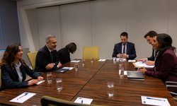 Bakan Fidan, Kanada ve Belçikalı mevkidaşlarıyla görüştü