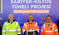 Uraloğlu: Sarıyer–Kilyos Tüneli’nde fiziki gerçekleşme yüzde 76’ya ulaştı