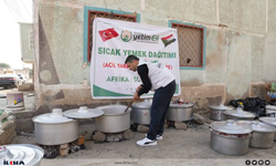 Avrupa Yetim Eli'nden Sudan'da binlerce kişiye sıcak yemek ikramı!