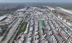 Çiftçi eylemi nedeniyle İpsala'dan geçemeyen tır şoförleri Kapıkule ve Hamzabeyli'ye yöneldi