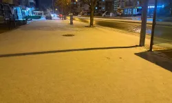 Konya mevsimin ilk karı yağdı