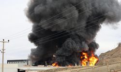 Kırıkkale'de fabrika yangını