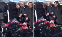 CHP rezaleti: Özgür Özel mezar başında rakı içmiş