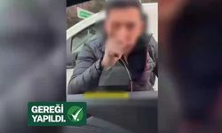 Trafikte kadın sürücüye saldıran şüpheli gözaltına alındı