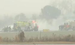 Özel jet piste çakıldı!