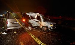 Mardin'de zincirleme trafik kazası!