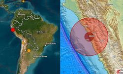 Peru'da şiddetli deprem