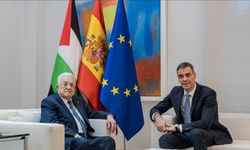 İspanya Başbakanı Sanchez ile Abbas Madrid'de görüştü!