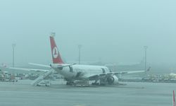 Diyarbakır'da uçak seferlerine sis engeli