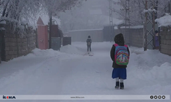 Ağrı'da okullara kar tatili!