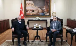 HÜDA PAR Genel Başkanı Yapıcıoğlu'ndan Diyanet İşleri Başkanı Arpaguş'a ziyaret!