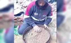 Eşinin kemiklerini “elekle” topladı: Yer Gazze