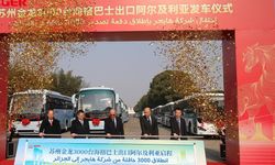 3 bin Çin otobüsü Müslüman ülkeye doğru yola çıktı