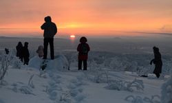 Burada gece tam 40 gün sürdü