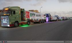 Umut Kervanı'ndan Gazze'ye yardım sevkiyatı: Tırlar uğurlandı!