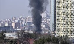 Emniyete ait otoparkta yangın: Tırlara sıçradı!