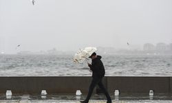 İzmir'de yağmur ve fırtına hayatı olumsuz etkiledi