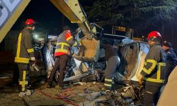 Devrilen otomobilin sürücüsü öldü