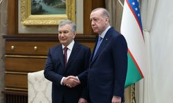 Erdoğan, Özbekistan Cumhurbaşkanı ile bir araya geldi