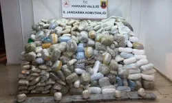 Hakkâri'de 348 kilo uyuşturucu ele geçirildi