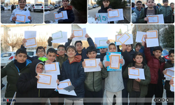 İmam Hatipli öğrenciler: Aldığımız takdir belgesinin asıl sahibi Gazzeli kardeşlerimizdir