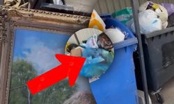 Çöpün kenarındaki eski bir tablo muazzam bir defineye dönüştü! Bir günde milyoner oldu..