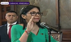 Venezuela'da yeni başkan: Resmen yemin etti!