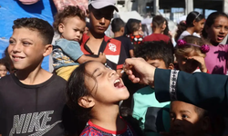 Gazze'de çocuklar için aşılama kampanyası başlatıldı