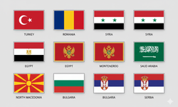 Eski topraklarında bugün bağımsız devletler olarak var oluyorlar.. İşte bir dönem Osmanlı topraklarında olan ülkeler..