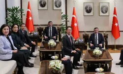 Cevdet Yılmaz Moğolistan ve Japonya büyükelçileriyle bir araya geldi!