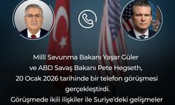 Bakan Güler'den ABD Savaş Bakanı Hegseth ile görüşme