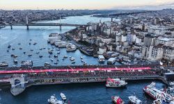 İstanbul'daki Gazze yürüyüşüne rekor katılım