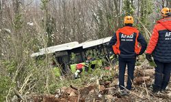 Belediye otobüsü şarampole devrildi: Çok sayıda yaralı var