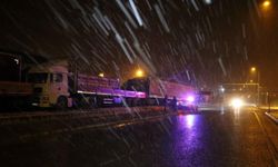 Malatya-Sivas kara yolu kar nedeniyle kapatıldı!