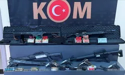 Bir yılda  110 binden fazla ruhsatsız silah yakalandı