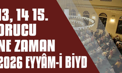Şaban ayı takvimine göre: 13-14-15. günler ne zaman, bu günler oruçlu mu geçirilir?