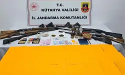 Simav’da uyuşturucu ve silah operasyonu!