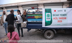 "Suriye İçin Acil Yardım" çağrısında bulunmuşlardı: Umut Kervanı Afrin'e sığınan halka insani yardım ulaştırdı