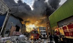 Mersin'de korkutan yangın