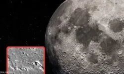 Yüzeyi çatladı.. Ay küçülüyor ve çöküyor