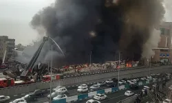 İran'da 200 dükkân küle döndü!