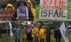 Ankara’da ABD Büyükelçiliği önünde Gazze eylemi!