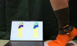 Düşmeyi önleyen ayakkabı yapıldı