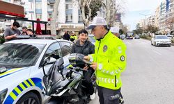 Yayalara geçiş önceliği tanımayan sürücülere ceza kesildi